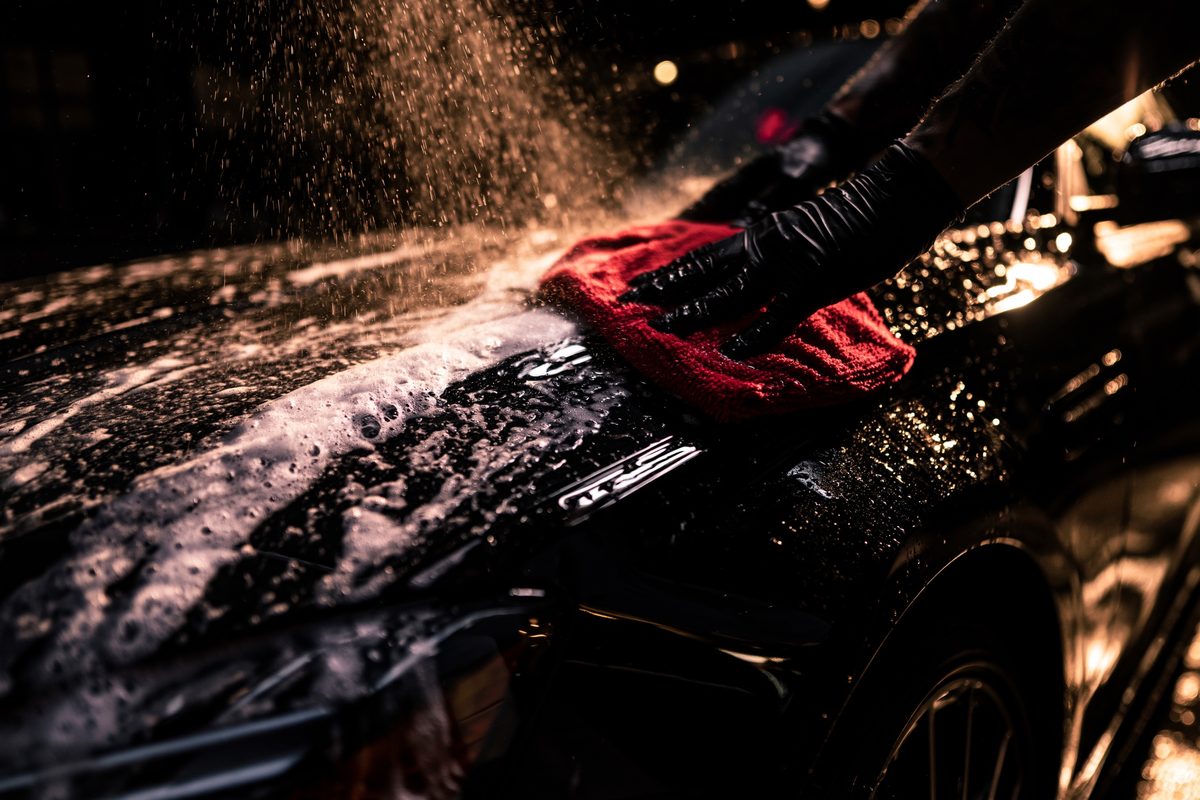 Exterior car detailing — hand wash and wheel care in Sacramento